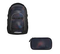 Coocazoo Mate Rainbow Illusion Schulrucksack Set 2tlg