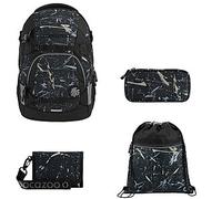 Coocazoo MATE Reflective Splash 4tlg Schulrucksack Set