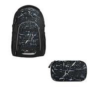 Coocazoo Mate Reflective Splash Schulrucksack Set 2tlg