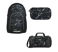 Coocazoo Mate Reflective Splash Schulrucksack Set 3tlg