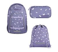 Coocazoo Mate Reflective Wings Schulrucksack Set 3tlg