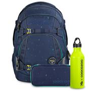 coocazoo MATE Rucksack-Set 3-tlg. MatMapEtr Happy Raindrops & Lime