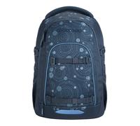 Coocazoo MATE Schulrucksack „Blue Orbit”, blau, ergonomischer & anpassbarer Tornister, höhen- & größenverstellbar, mit Brustgurt & Hüftgurt, ab der 3. Klasse