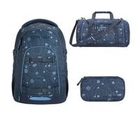 Coocazoo Mate Schulrucksack Blue Orbit 3 tlg