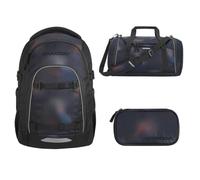 Coocazoo Mate Schulrucksack Rainbow Illusion 3 tlg