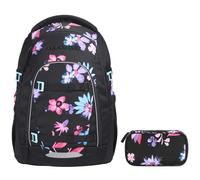 coocazoo MATE Schulrucksack-Set 2tlg Floral Artnight V2