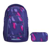 coocazoo MATE Schulrucksack-Set 2tlg inkl. Schlamperbox (Aurora Glow)