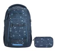 coocazoo MATE Set aus MATE + Mäppchen MatMap26 Blue Orbit