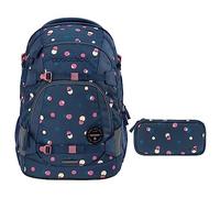 coocazoo MATE Schulrucksack-Set 2tlg inkl. Schlamperbox (Bubble Dreams)