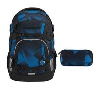 coocazoo MATE Schulrucksack-Set 2tlg inkl. Schlamperbox (Electric Ice)
