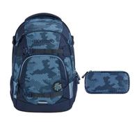 coocazoo MATE Schulrucksack-Set 2tlg Geometric Sky