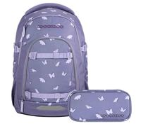 Coocazoo Mate Schulrucksack Set 2tlg. inkl Schlamperbox (Reflective Wings)