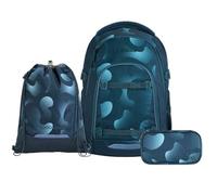 Coocazoo Mate Schulrucksack Set 3tlg. inkl Sportbeutel (Aqua Flow)