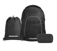 Coocazoo Mate Schulrucksack Set 3tlg. inkl Sportbeutel (Black Coal)