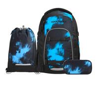 Coocazoo Mate Schulrucksack Set 3tlg. inkl Sportbeutel (Mystic Clouds)