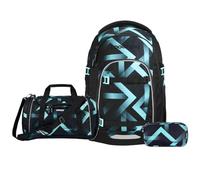 Coocazoo Mate Schulrucksack Set 3tlg. inkl Sporttasche (Laser Light)