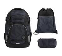 coocazoo MATE Schulrucksack-Set 3tlg mit TB Dark Mission