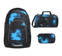 coocazoo MATE Schulrucksack-Set 3tlg Mystic Clouds V2