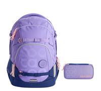 coocazoo MATE Set aus MATE + Mäppchen Limited Edition 2025 Tarp Frosty Lilac Tarp Frosty Lilac