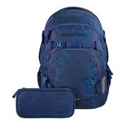 coocazoo MATE Set aus MATE + Mäppchen MatMap Blue Motion