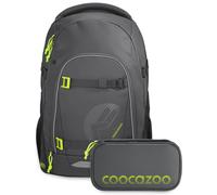 coocazoo MATE Set aus MATE + Mäppchen Special Edition Tarp Black Thunder Tarp Black Thunder