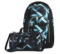 coocazoo MATE Set aus MATE + Sporttasche MatSpt26 Laser Lights