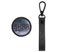 coocazoo Colour UP-Set, Music, schwarz-grau, Anhänger & Klett-Patch für die Schulrucksäcke Mate, Joker & Porter, Motiv & Anhänger, austauschbar & individuell, ab der 3. Klasse