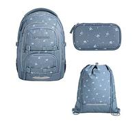 Coocazoo Porter Bloomy Daisy Schulrucksack Set 3tlg