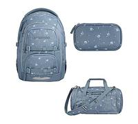 Coocazoo Porter Bloomy Daisy Schulrucksack Set 3tlg