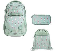 Coocazoo PORTER Dancing Dots 3tlg Schulrucksack Set