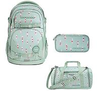 Coocazoo PORTER Dancing Dots 3tlg Schulrucksack Set