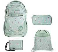 Coocazoo PORTER Dancing Dots 4tlg Schulrucksack Set
