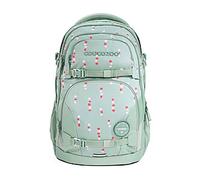 coocazoo Schulrucksack Porter „Dancing Dots”, Mint, ergonomischer & anpassbarer Tornister, höhen- & größenverstellbar, mit Brustgurt & Hüftgurt, ab der 3. Klasse