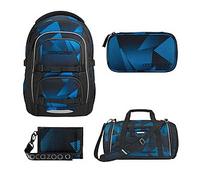Coocazoo Porter Electric Ice Schulrucksack Set 4tlg