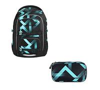 Coocazoo Porter Laser Lights Schulrucksack Set 2tlg
