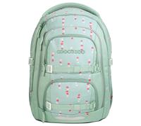 Coocazoo PORTER Schulrucksack „Dancing Dots”, mint, ergonomischer & anpassbarer Tornister, höhen- & größenverstellbar, mit Brustgurt & Hüftgurt, ab der 3. Klasse