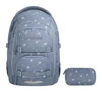 coocazoo PORTER Schulrucksack-Set 2tlg inkl. Schlamperbox (Bloomy Daisy V2)