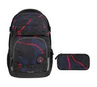 Schulrucksack-Set PORTER Lava Lines 2-teilig