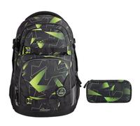 Schulrucksack-Set PORTER Lime Flash 2-teilig