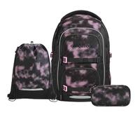 Coocazoo Porter Schulrucksack Set 3tlg. inkl. Sportbeutel (Pink Illusion)