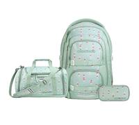 Coocazoo Porter Schulrucksack Set 3tlg. inkl. Sporttasche (Dancing Dots)