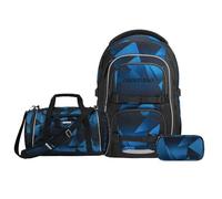 Coocazoo Porter Schulrucksack Set 3tlg. inkl. Sporttasche (Electric Ice)