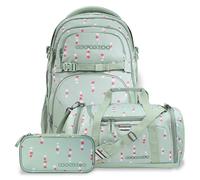 PORTER Set aus PORTER + Sporttasche + Mäppchen PorSptMap-grün