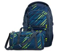 coocazoo PORTER Set aus PORTER + Sporttasche PorSpt26 Fast Lime
