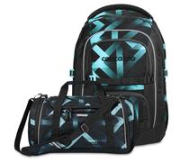 coocazoo PORTER Set aus PORTER + Sporttasche PorSpt26 Laser Lights