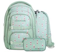 coocazoo PORTER Set aus Porter + Turnbeutel + Mäppchen PorTubMap26 Dancing Dots