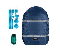 coocazoo Regen- und Sicherheits-Set "Blue", 3-teilig