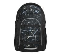 coocazoo - Rucksack MATE, Reflective Splash Schwarz, 30 LITER