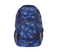 coocazoo - Rucksack MATE, Tropical Night blau/weiß