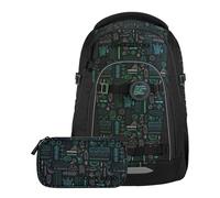 coocazoo Rucksack-Set MATE Humedica - Free Spirit